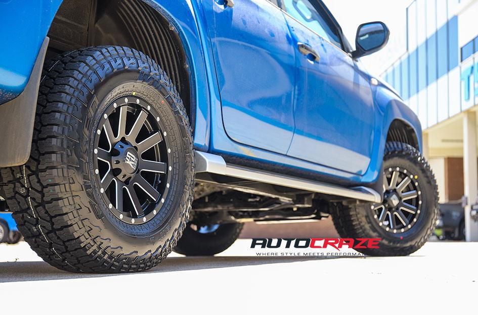 MITSUBISHI TRITON HEIST SATIN BLACK MILLED